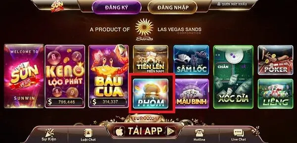 Giới thiệu vài thông tin cơ bản về game bài Phỏm Sunwin